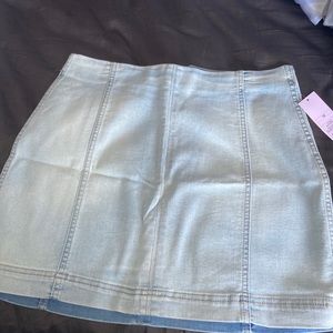 Fitted Blue Jean skirt